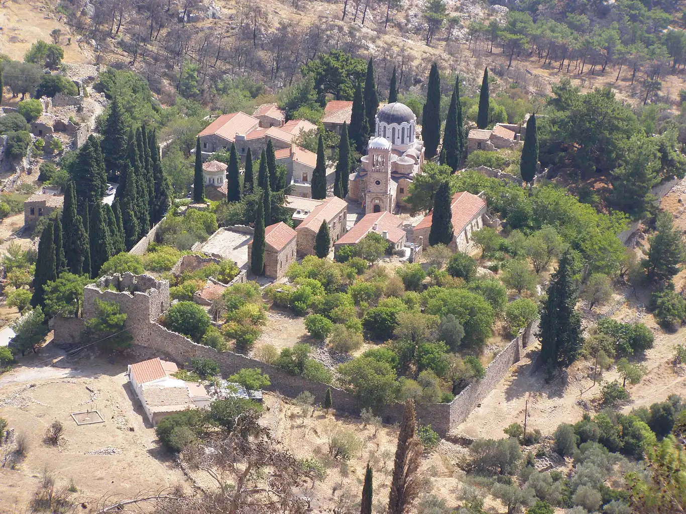 The Byzantine monastery of Nea Moni, Chios
