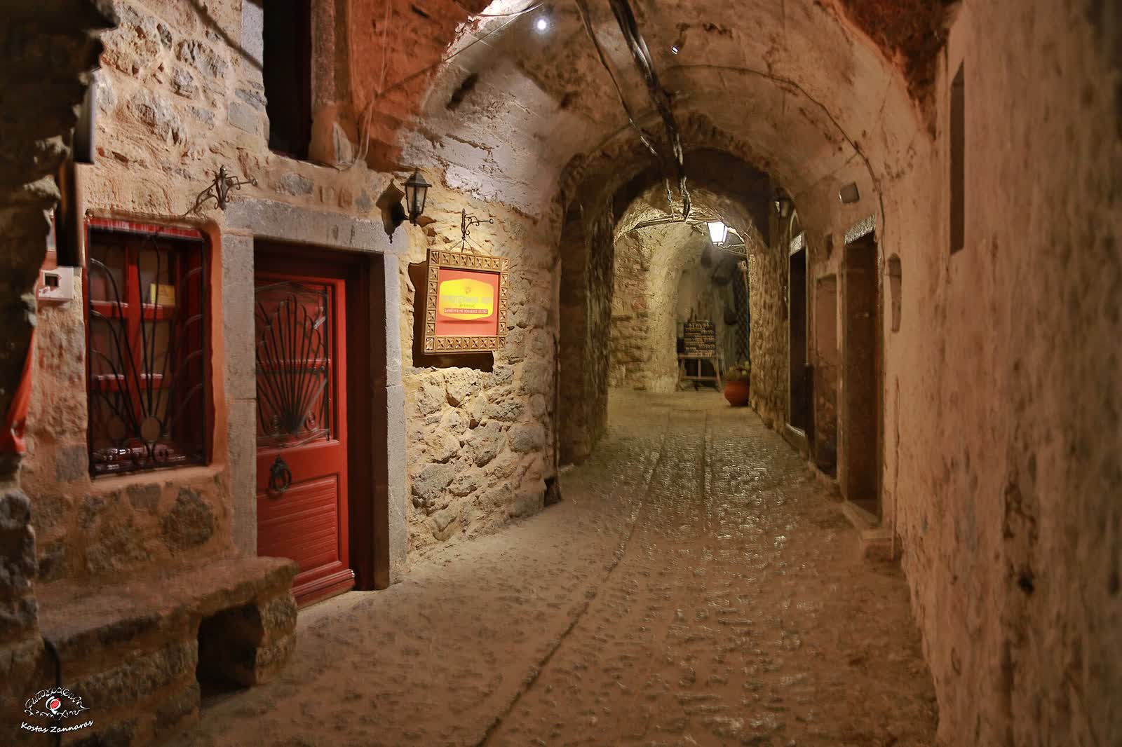 Mesta Chios — route from the airport to the Mastic Villages